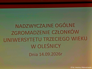 14.09.2026 r. Odbyło się WALNE ...