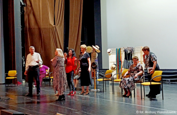 25.03.2026 r. Próba sekcji teatralnej przed kolejnym  występem. 