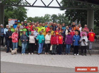 MARSZ PO ZDROWIE - senior z niepełnosprawnością na dostępnych szlakach Nordic Walking